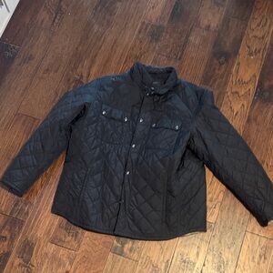 Banana Republic Men's Dark Quilted Jacket